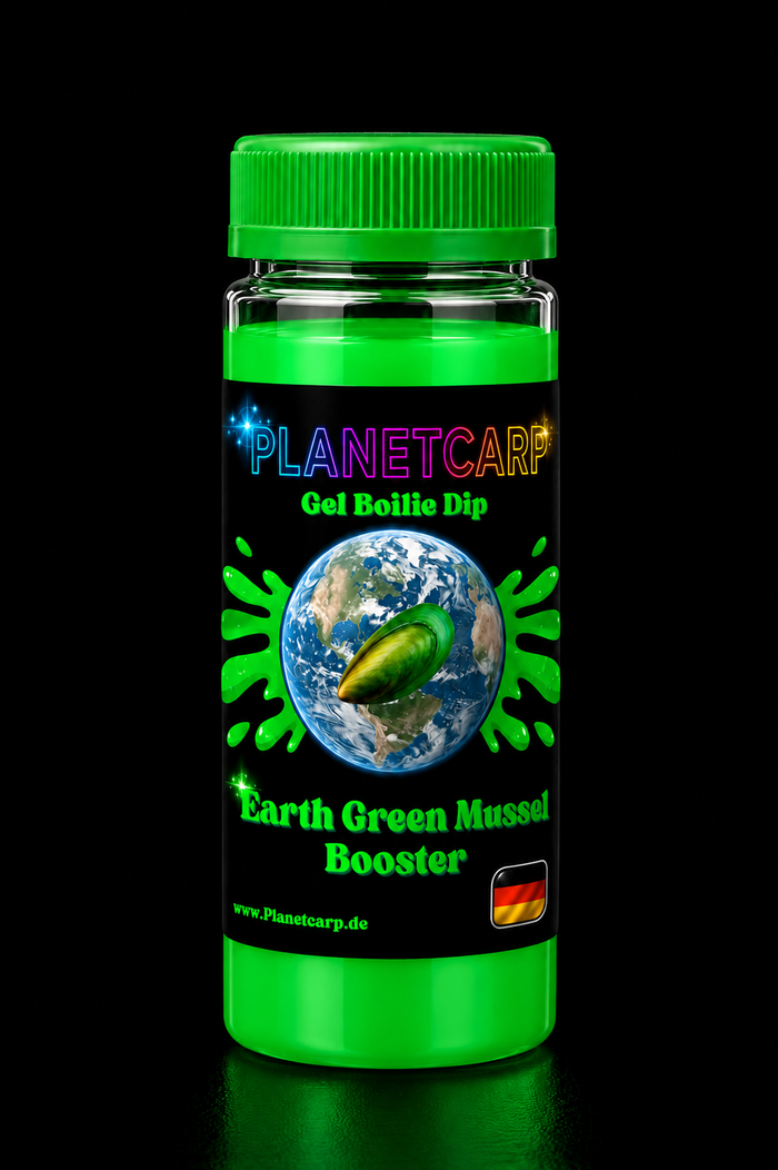 Earth Green Mussel Gel Boilie Dip 100ml