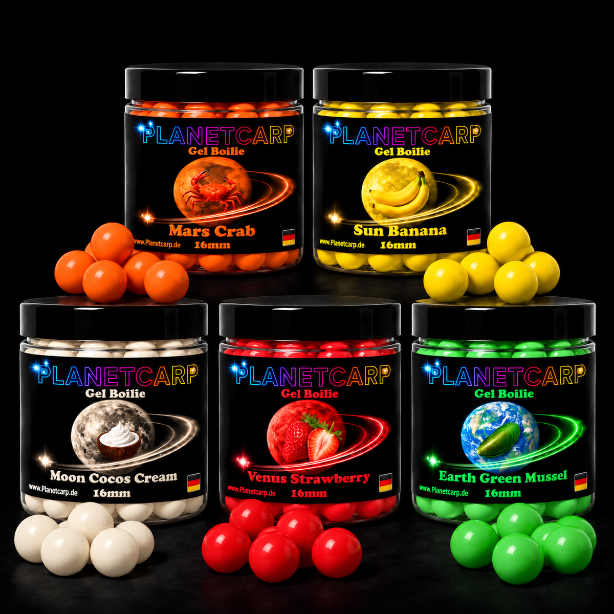 💰🟡🔴🟠🟢⚪ Planetcarp Starter Set – Spare 14,59 €