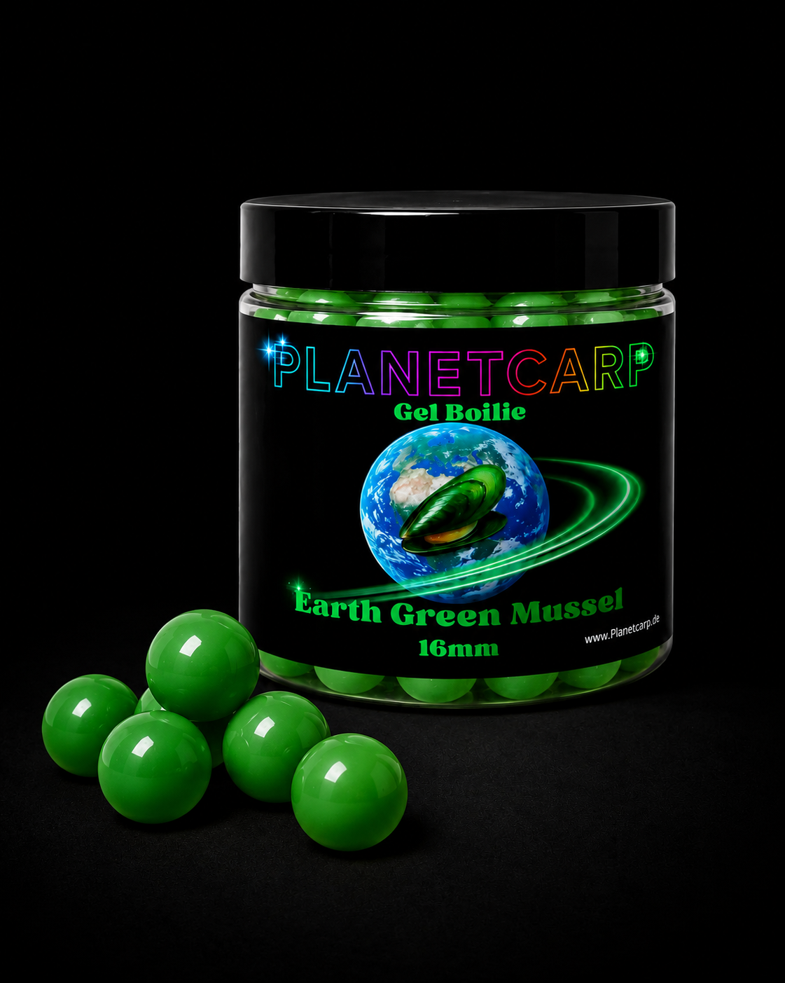 🟢Earth Green Mussel Gel Boilie
